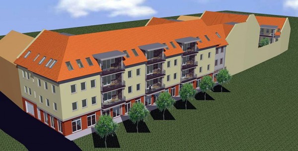 Vác, Káptalan u. - 27 lakásos társasház (2010)